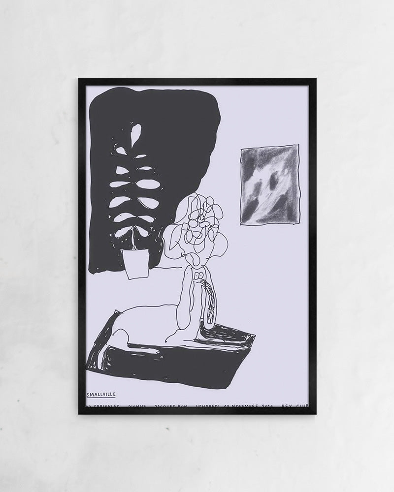 Dog on carpetポスター【Stefan Marx│ステファン・マルクス】（59cm×84cm）