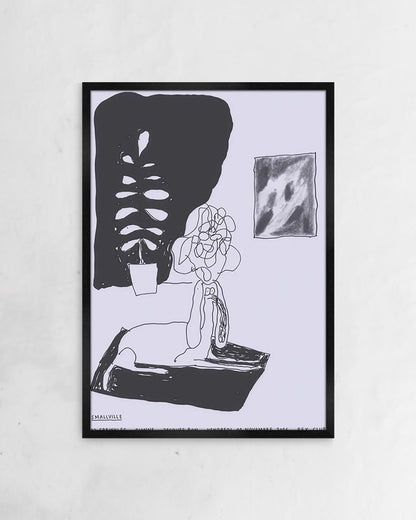 Dog on carpetポスター【Stefan Marx│ステファン・マルクス】（59cm×84cm）