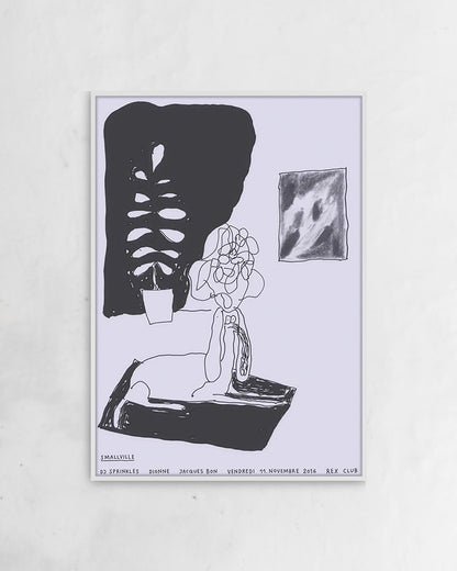 Dog on carpetポスター【Stefan Marx│ステファン・マルクス】（59cm×84cm）