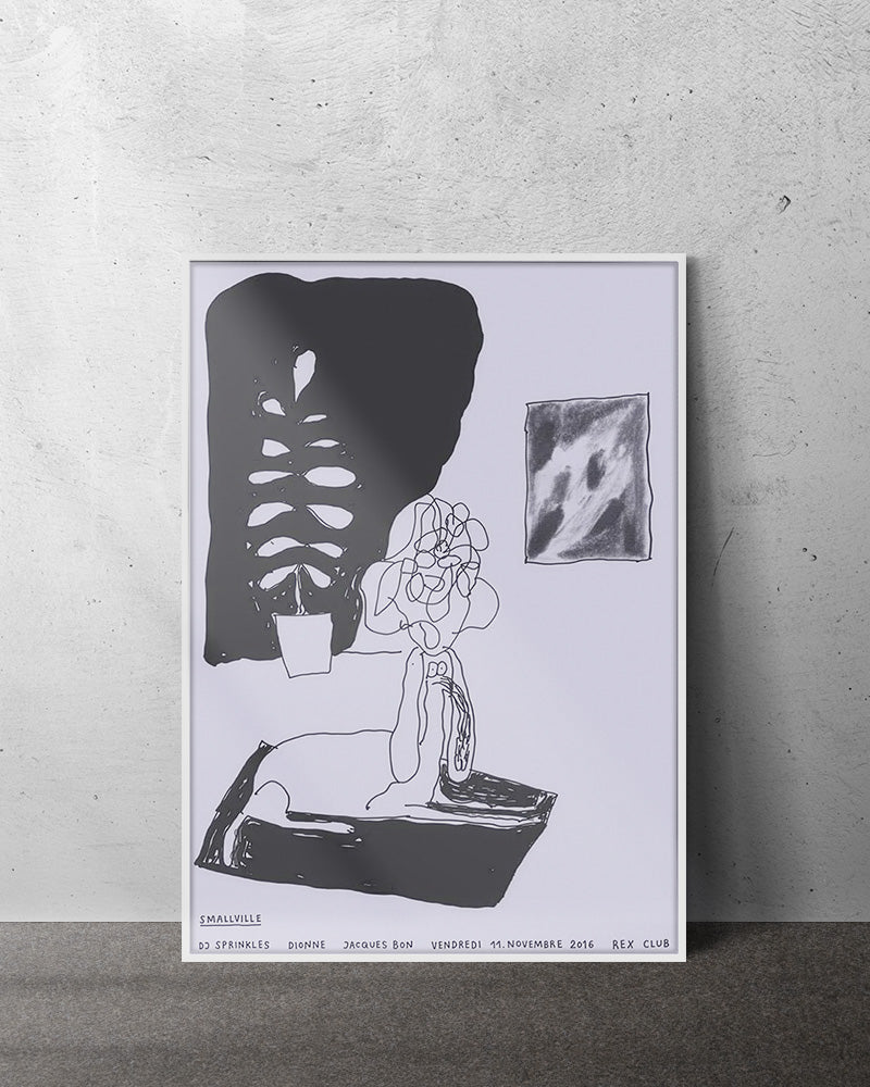 Dog on carpetポスター【Stefan Marx│ステファン・マルクス】（59cm×84cm）