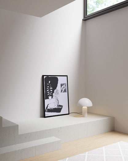 Dog on carpetポスター【Stefan Marx│ステファン・マルクス】（59cm×84cm）