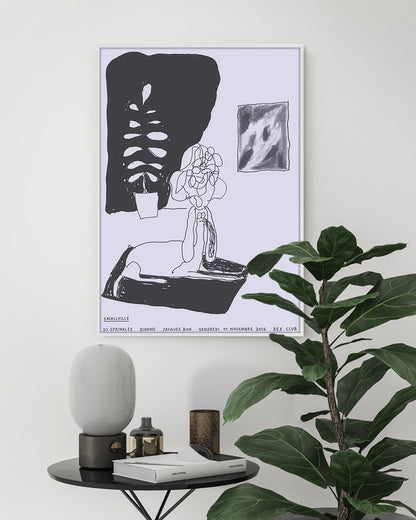 Dog on carpetポスター【Stefan Marx│ステファン・マルクス】（59cm×84cm）