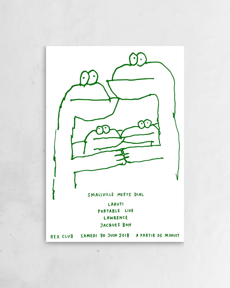 Frogsポスター【Stefan Marx│ステファン・マルクス】（59cm×84cm）