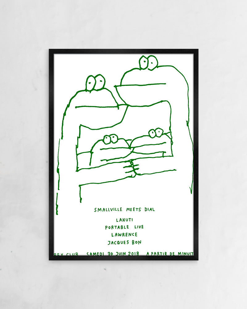 Frogsポスター【Stefan Marx│ステファン・マルクス】（59cm×84cm）