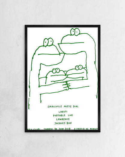 Frogsポスター【Stefan Marx│ステファン・マルクス】（59cm×84cm）