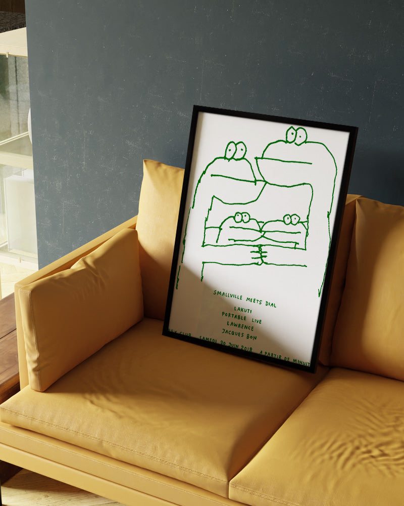 Frogsポスター【Stefan Marx│ステファン・マルクス】（59cm×84cm