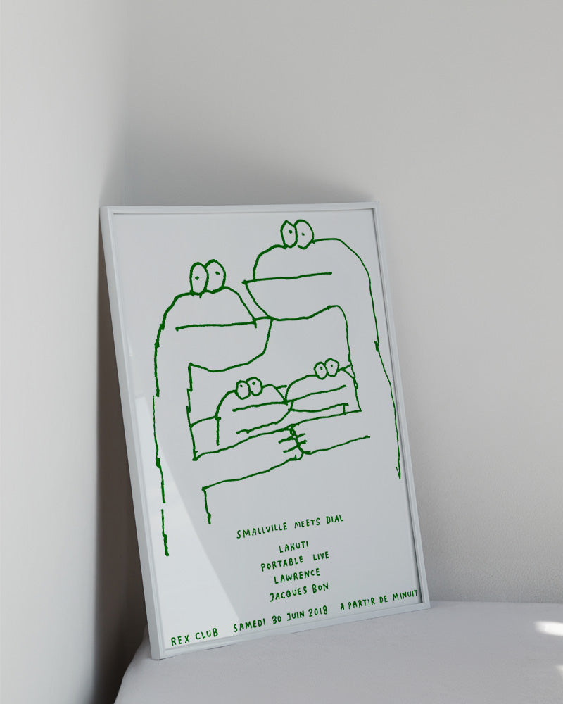 Frogsポスター【Stefan Marx│ステファン・マルクス】（59cm×84cm）