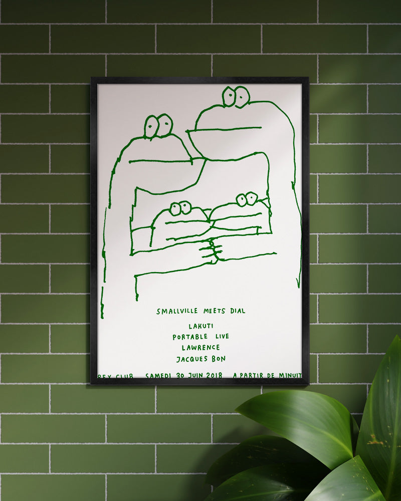 Frogsポスター【Stefan Marx│ステファン・マルクス】（59cm×84cm）