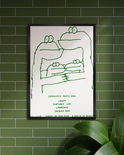 Frogsポスター【Stefan Marx│ステファン・マルクス】（59cm×84cm）