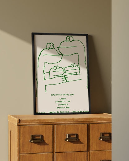 Frogsポスター【Stefan Marx│ステファン・マルクス】（59cm×84cm）