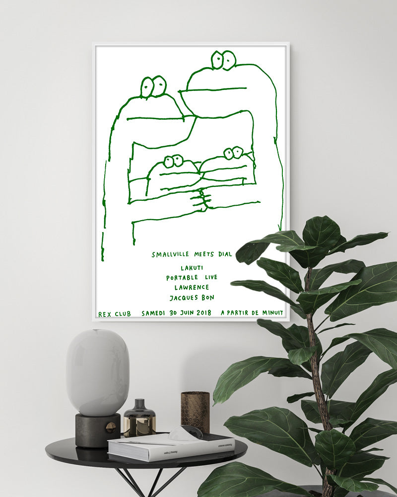 Frogsポスター【Stefan Marx│ステファン・マルクス】（59cm×84cm）