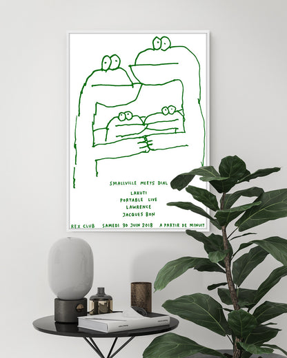 Frogsポスター【Stefan Marx│ステファン・マルクス】（59cm×84cm）