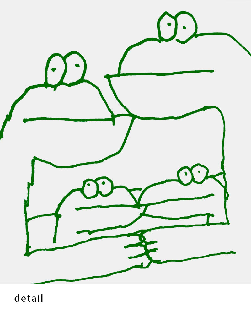 Frogsポスター【Stefan Marx│ステファン・マルクス】（59cm×84cm）