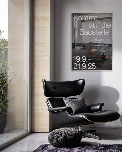 Bauhaus Archive Construction Site(2025)ポスター【Bauhaus│バウハウス】（84.1cm×59.4cm）