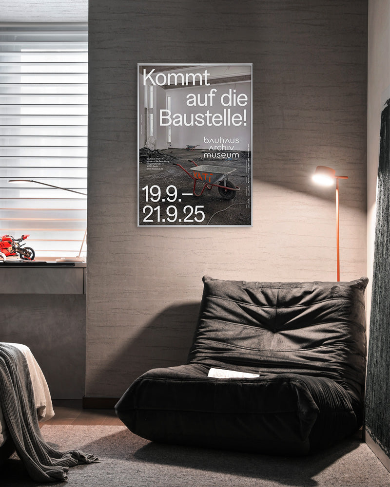 Bauhaus Archive Construction Site(2025)ポスター【Bauhaus│バウハウス】（84.1cm×59.4cm）
