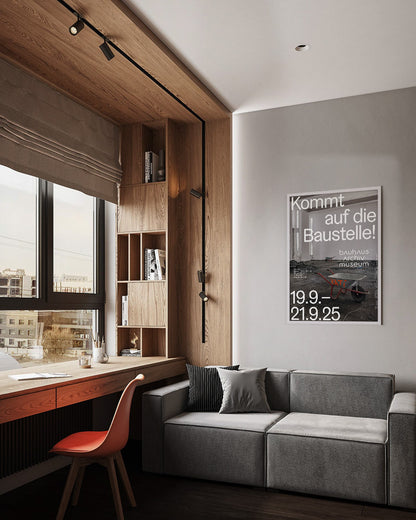 Bauhaus Archive Construction Site(2025)ポスター【Bauhaus│バウハウス】（84.1cm×59.4cm）