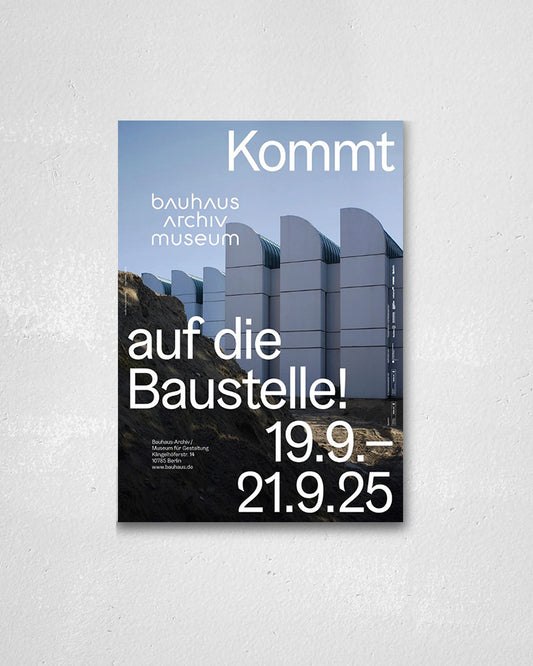 Bauhaus: A Social Questionポスター【Bauhaus│バウハウス】（84.1cm×59.4cm）