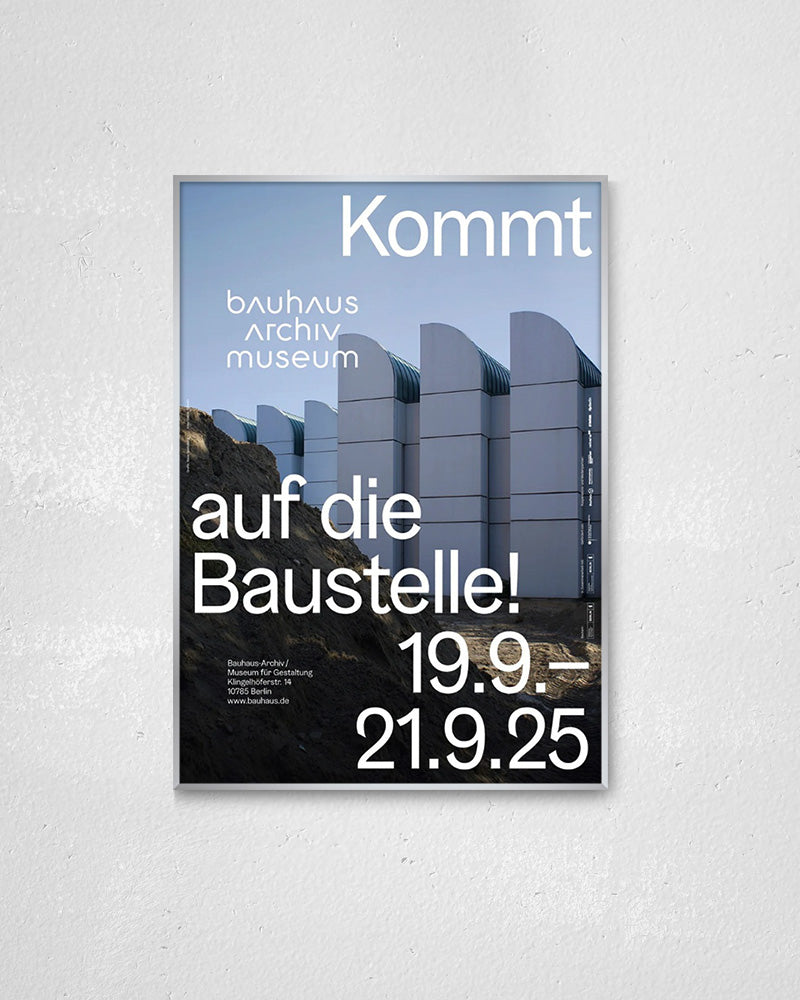 Bauhaus: A Social Questionポスター【Bauhaus│バウハウス】（84.1cm×59.4cm）