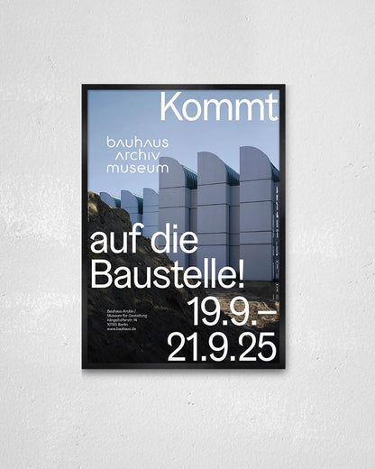 Bauhaus: A Social Questionポスター【Bauhaus│バウハウス】（84.1cm×59.4cm）