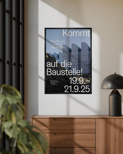 Bauhaus: A Social Questionポスター【Bauhaus│バウハウス】（84.1cm×59.4cm）