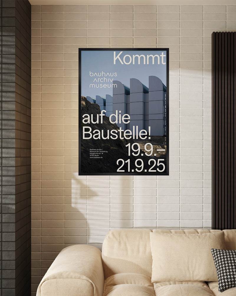 Bauhaus: A Social Questionポスター【Bauhaus│バウハウス】（84.1cm×59.4cm）