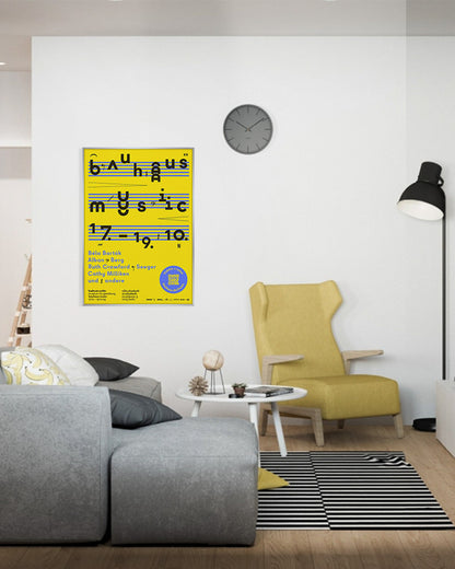 Bauhaus Music 2024ポスター【Bauhaus│バウハウス】（84.1cm×59.4cm）