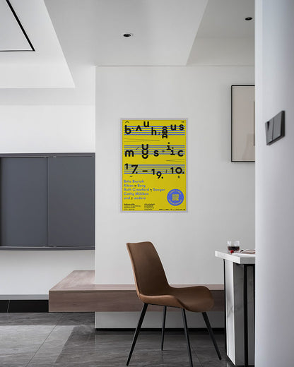 Bauhaus Music 2024ポスター【Bauhaus│バウハウス】（84.1cm×59.4cm）