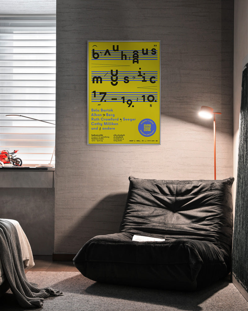 Bauhaus Music 2024ポスター【Bauhaus│バウハウス】（84.1cm×59.4cm）