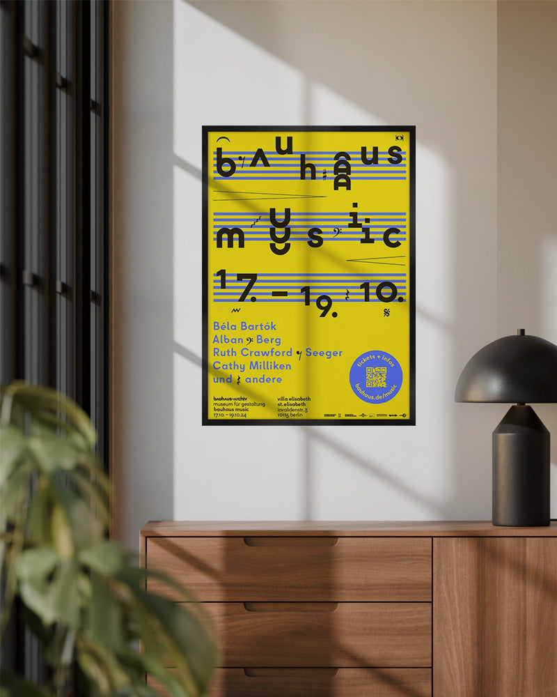 Bauhaus Music 2024ポスター【Bauhaus│バウハウス】（84.1cm×59.4cm