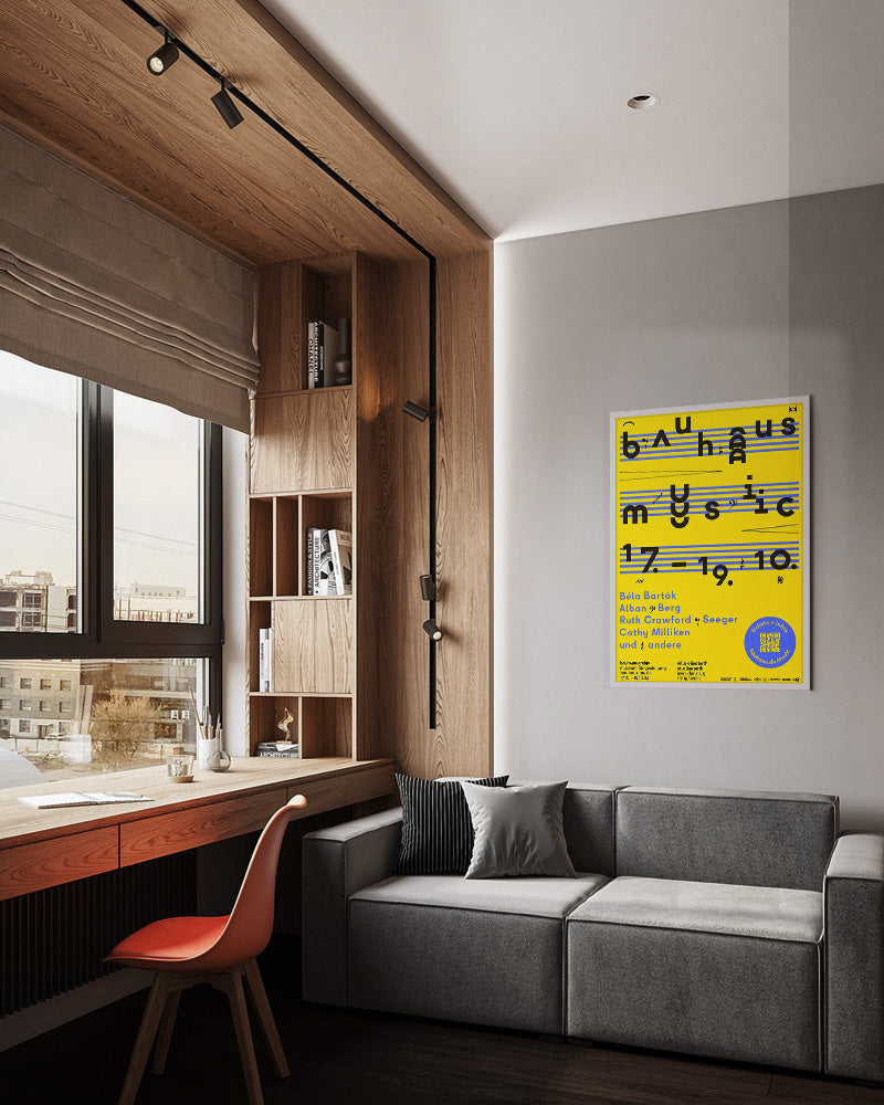 Bauhaus Music 2024ポスター【Bauhaus│バウハウス】（84.1cm×59.4cm）