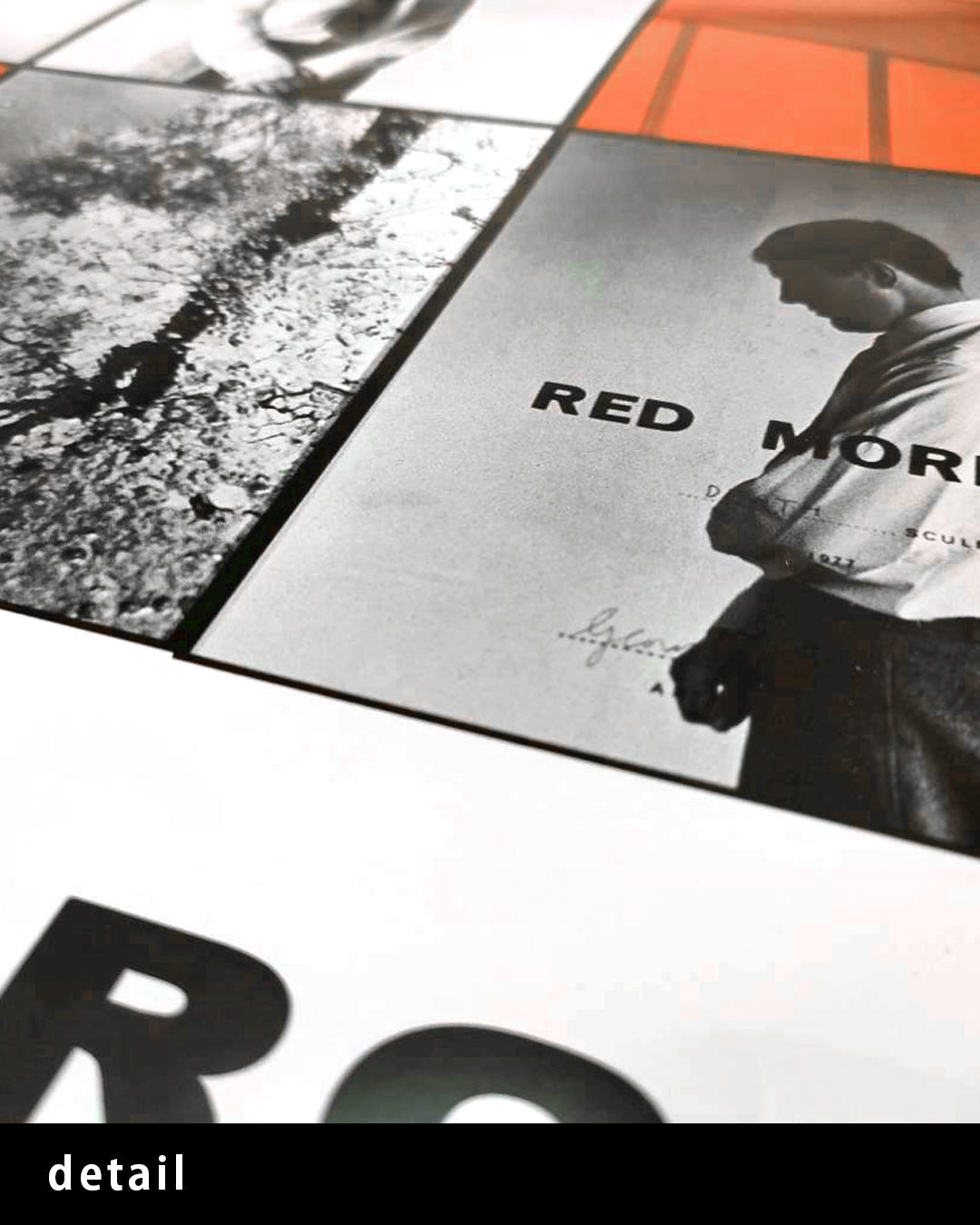 Red Morning Exhibitionポスター【Gilbert & George│ジョージ&ギルバート】（84cm×59.4cm）