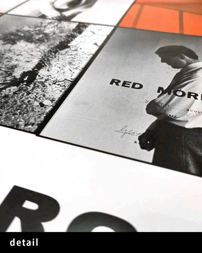 Red Morning Exhibitionポスター【Gilbert & George│ジョージ&ギルバート】（84cm×59.4cm）