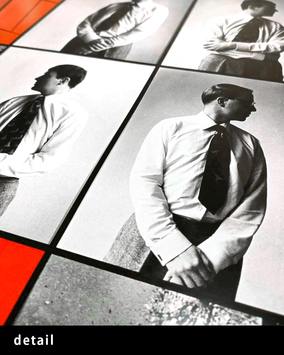 Red Morning Exhibitionポスター【Gilbert & George│ジョージ&ギルバート】（84cm×59.4cm）