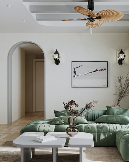 Gajjrát (The Crows)ポスター【Britta Marakatt-Labba│ブリッタ・マラカット＝ラバ】（70cm×50cm）