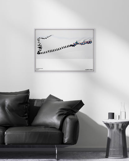 Gajjrát (The Crows)ポスター【Britta Marakatt-Labba│ブリッタ・マラカット＝ラバ】（70cm×50cm）