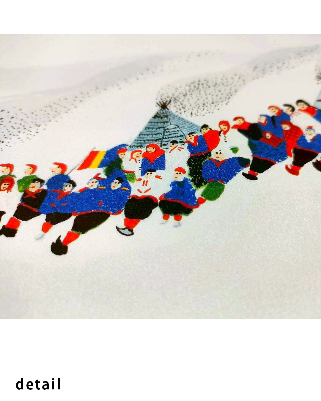 Gajjrát (The Crows)ポスター【Britta Marakatt-Labba│ブリッタ・マラカット＝ラバ】（70cm×50cm）