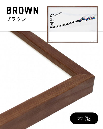 Gajjrát (The Crows)ポスター【Britta Marakatt-Labba│ブリッタ・マラカット＝ラバ】（70cm×50cm）