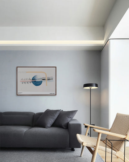 ODDA ULBMILAT (New Painting)ポスター【Britta Marakatt-Labba│ブリッタ・マラカット＝ラバ】（70cm×50cm）