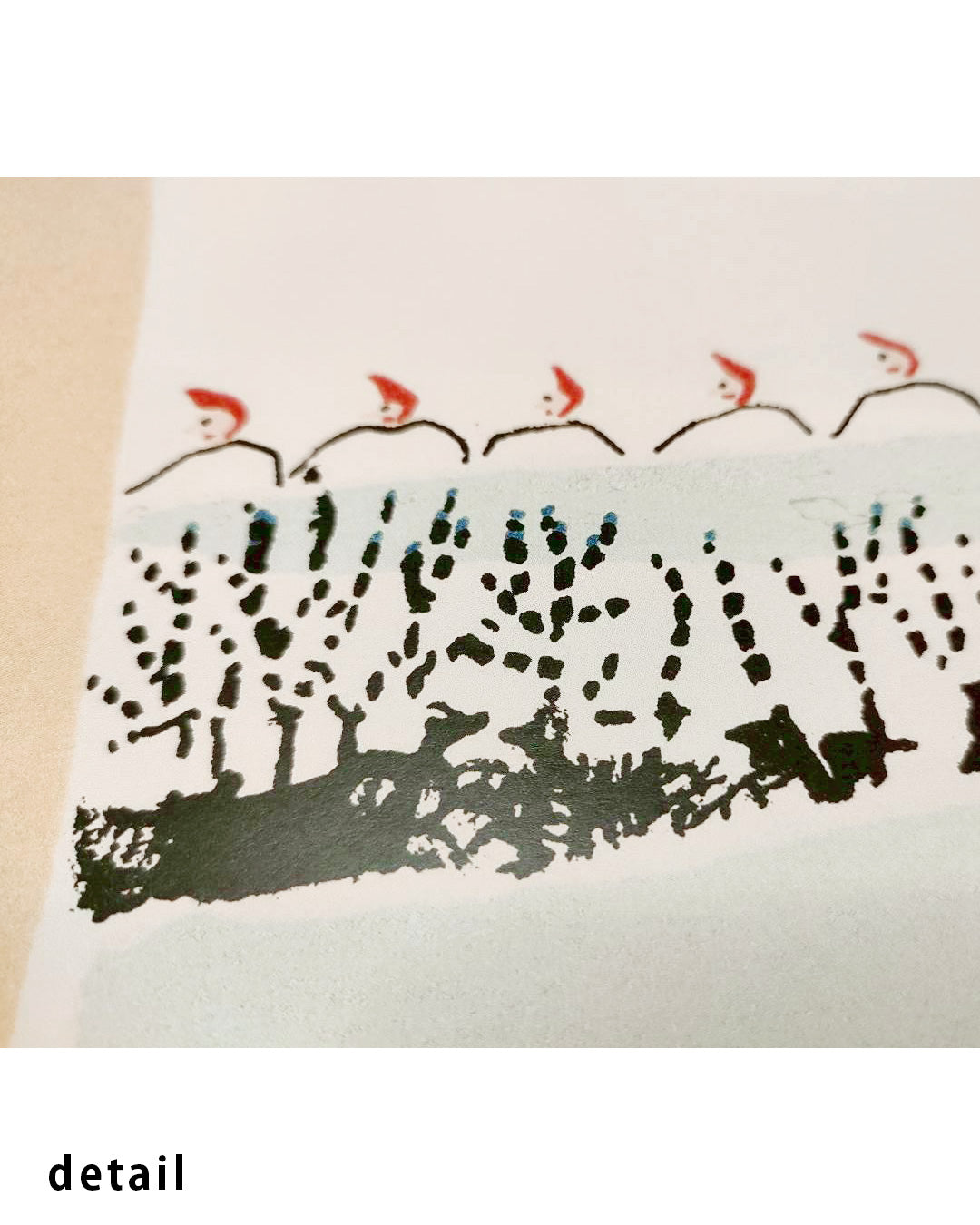 ODDA ULBMILAT (New Painting)ポスター【Britta Marakatt-Labba│ブリッタ・マラカット＝ラバ】（70cm×50cm）