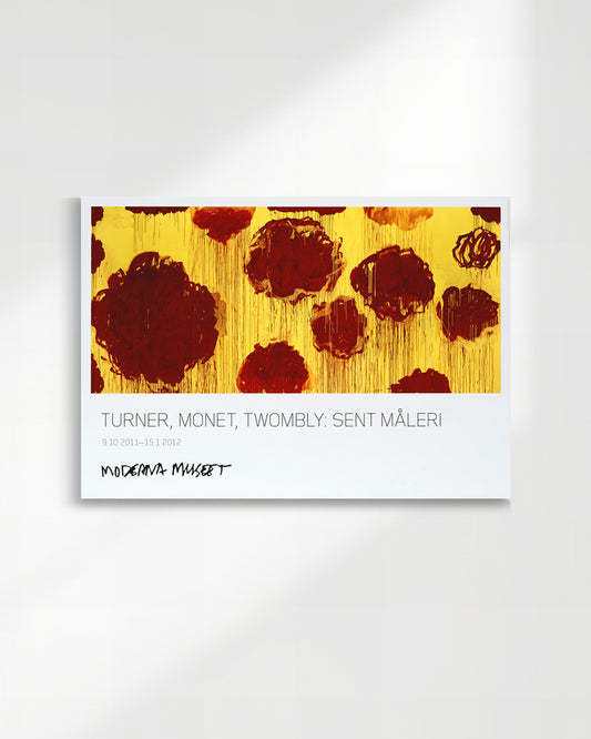 Untitled (Blooming)ポスター【Cy Twombly│サイ・トゥオンブリー】（100cm×70cm）