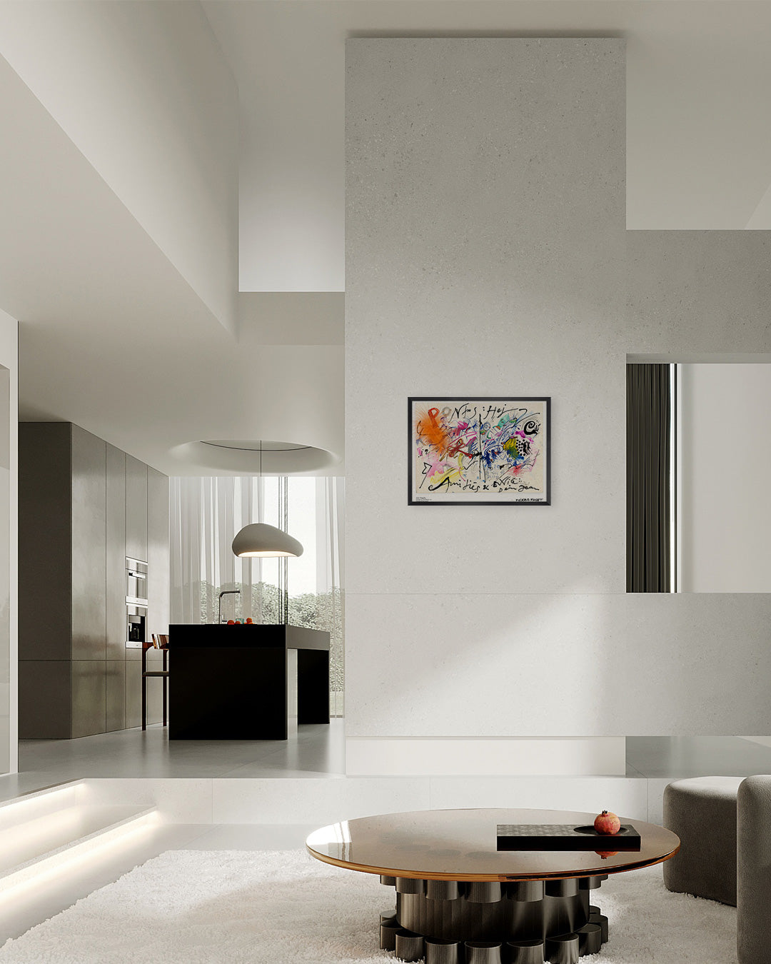 Collage sur Club Menuポスター【Jean Tinguely│ジャン・ティンゲリー】（30cm×40cm）