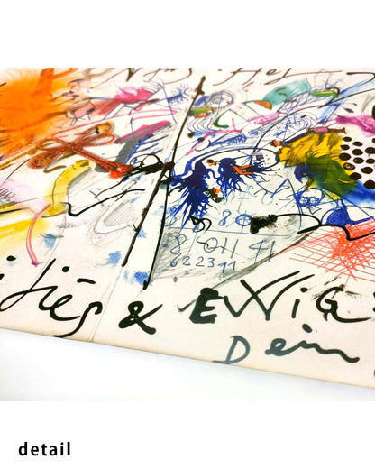 Collage sur Club Menuポスター【Jean Tinguely│ジャン・ティンゲリー】（30cm×40cm）