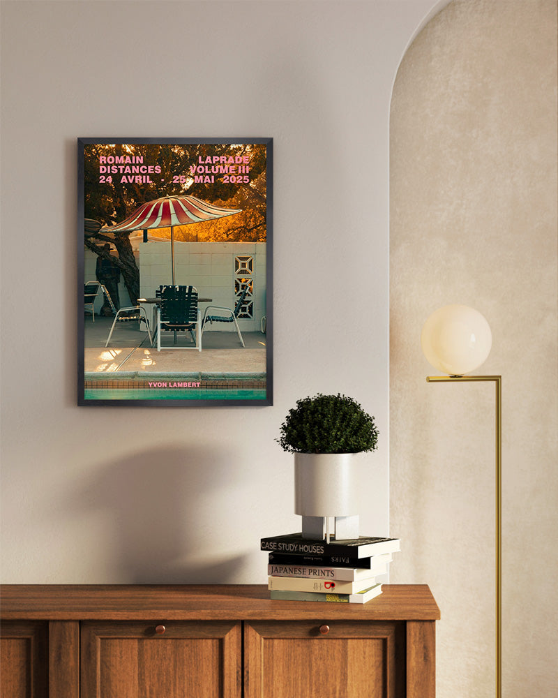 Distancesポスター【Romain Laprade│ロマン・ラプラード】（46cm×33cm