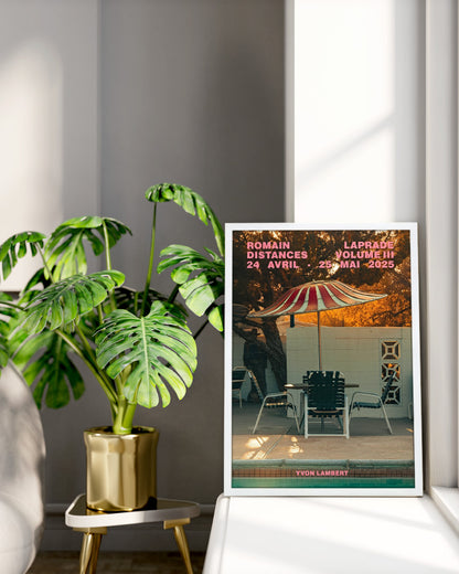 Distancesポスター【Romain Laprade│ロマン・ラプラード】（46cm×33cm）