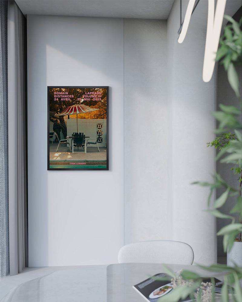Distancesポスター【Romain Laprade│ロマン・ラプラード】（46cm×33cm