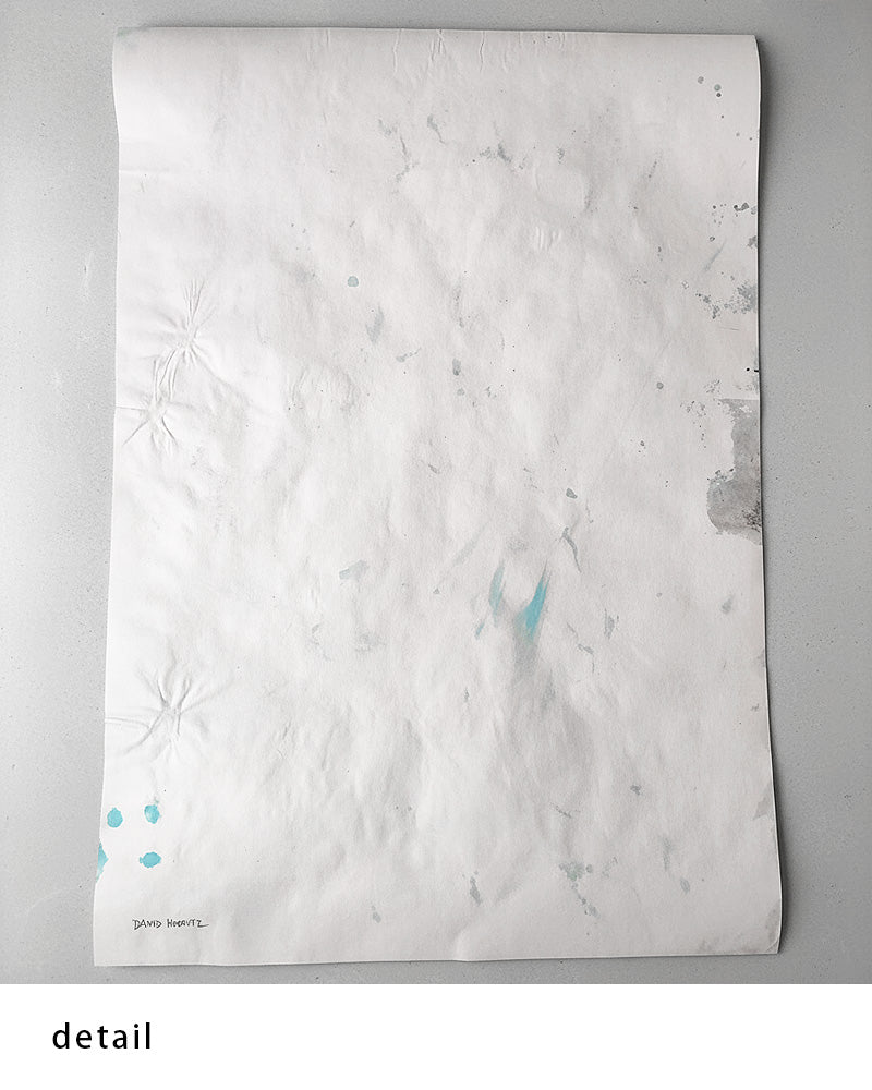 Abandon the Time 01ポスター【David Horvitz│デヴィッド・ホーヴィッツ】（78.5cm×54.6cm）