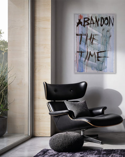 Abandon the Time02ポスター【David Horvitz│デヴィッド・ホーヴィッツ】（79cm×54.2cm）