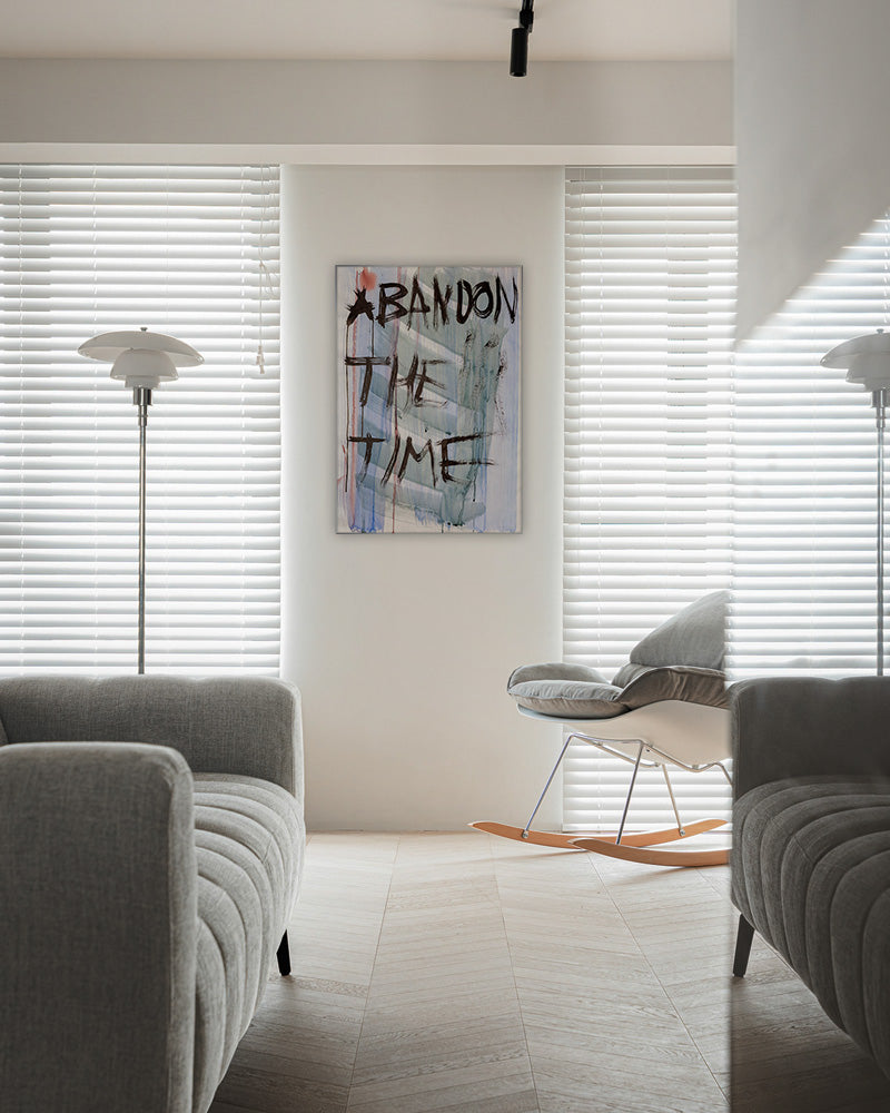 Abandon the Time02ポスター【David Horvitz│デヴィッド・ホーヴィッツ】（79cm×54.2cm）