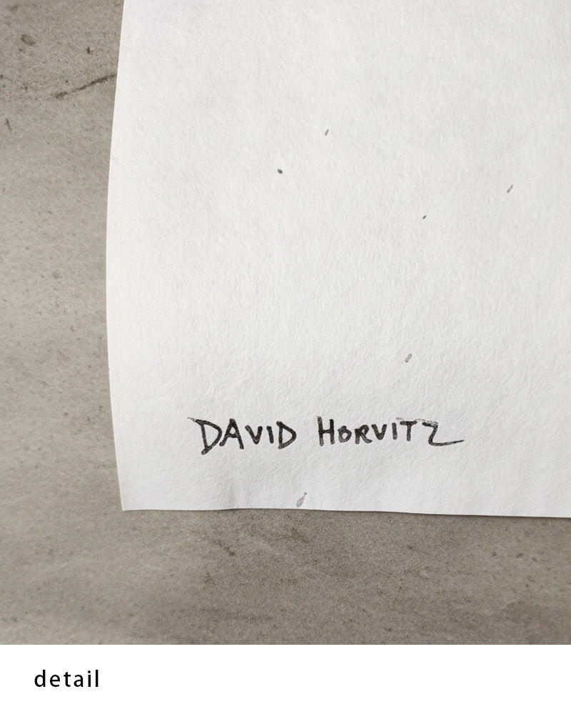 Abandon the Time02ポスター【David Horvitz│デヴィッド・ホーヴィッツ】（79cm×54.2cm）