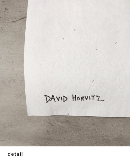 Abandon the Time02ポスター【David Horvitz│デヴィッド・ホーヴィッツ】（79cm×54.2cm）